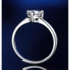 Nhẫn bạc nữ Moissanite 7 ly mặt trái tim - Kiểm định GRA, thương hiệu JIU ZUAN, giá ưu đãi 755.000₫ 5
