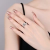 Nhẫn bạc nữ PMJ vương miện dải đá sang trọng, đính đá cao cấp - Giá 349.000 VND 7