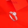 Nhẫn bạc nữ S925 Aidan - Đính kim cương Moissanite cao cấp, giá chỉ 2.399.000₫ 5