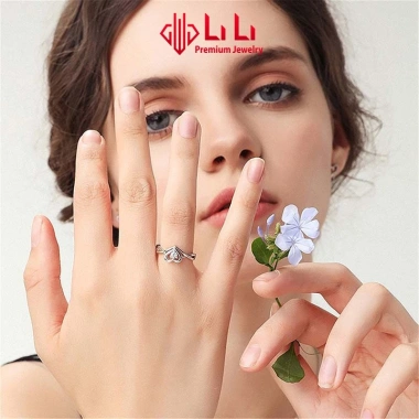 Nhẫn bạc nữ S925 Alicia hình trái tim đính đá CZ cao cấp - Giảm còn 1.452.000đ 5 Nhẫn bạc nữ S925 Alicia hình trái tim đính đá CZ cao cấp - Giảm còn 1.452.000đ 5