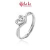 Nhẫn bạc nữ S925 Alicia hình trái tim đính đá CZ cao cấp - Giảm còn 1.452.000đ 7