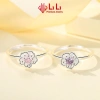 Nhẫn bạc nữ S925 đính đá CZ hoa anh đào Skylar LILI - Giá ưu đãi 1.5tr 5