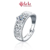 Nhẫn bạc nữ S925 Eleanor - Kim cương Moissanite cao cấp, chỉ 2.242.000₫ 5
