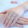 Nhẫn bạc nữ S925 LiLi Adeline: Đính đá CZ công chúa, giá ưu đãi 1.533.000 VND 2