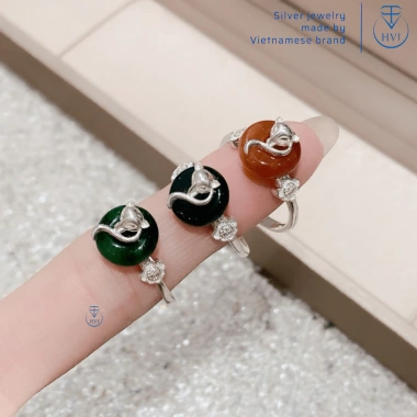 Nhẫn Bạc Nữ S925 Lộc Phúc Tình N120 - Giá chỉ 755.000đ, ưu đãi giảm giá