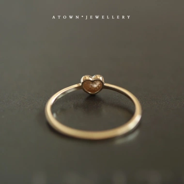 Nhẫn bạc nữ S925, Vàng 14k hình trái tim mũm mĩm dễ thương - Giá 444.510 VND 4 Nhẫn bạc nữ S925, Vàng 14k hình trái tim mũm mĩm dễ thương - Giá 444.510 VND 4