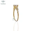 Nhẫn bạc nữ TLEE Elise mạ vàng 14k đính đá sang trọng - Giá chỉ 494.000 VND 6
