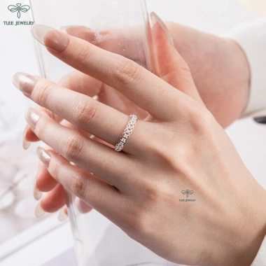 Nhẫn bạc nữ TLEE kim tiền tài lộc nạm đá cao cấp - Giá chỉ 390.000 VND 5