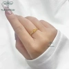 Nhẫn bạc nữ TLEE vương miện ba chóp mạ vàng 14k cao cấp A112 - Giảm giá 442.000đ 5
