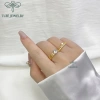 Nhẫn bạc nữ TLEE vương miện nữ hoàng mạ vàng 14k sang trọng - Giá chỉ 494.000₫ 5