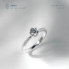 Nhẫn bạc nữ Wintery NLJB3 gắn Moissanite xi bạch kim – Kiểm định GRA, chỉ 734.000₫ 6