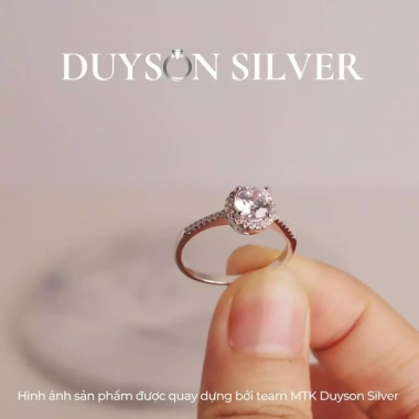 Nhẫn bạc Ý 925 mạ vàng trắng mặt tròn cupcake đính đá CZ 5A cao cấp sang trọng DUYSON SILVER 6 Nhẫn bạc Ý 925 mạ vàng trắng mặt tròn cupcake đính đá CZ 5A cao cấp sang trọng DUYSON SILVER 6
