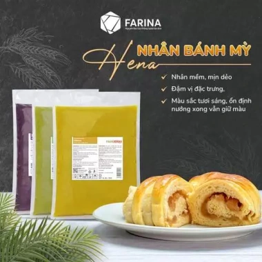 Nhân Bánh Mì Hena Đậu Xanh - Khoai Môn Farina 2kg, giá chỉ 170.000 VND, giảm 49.300 VND 1 Nhân Bánh Mì Hena Đậu Xanh - Khoai Môn Farina 2kg, giá chỉ 170.000 VND, giảm 49.300 VND 1