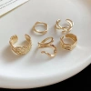 Nhẫn Boho Du Mục Mix Charm Vàng Gold - Giá chỉ 49.500đ, phong cách trẻ trung 2