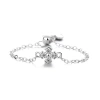 Nhẫn bốn lá clover bạc mạ vàng 18K, dây xích điều chỉnh, giảm 22% chỉ 352.875₫ 5