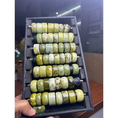 Nhẫn Càn Long Đá Tự Nhiên Sepentine Văn Chấn Yên Bái - Hàng Chuẩn, Giá 195k