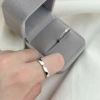 Nhẫn cặp bạc 925 Freesize đôi nam nữ - Quà tặng 8-3 giá ưu đãi 549k 3