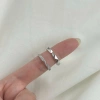 Nhẫn cặp bạc 925 Freesize đôi nam nữ - Quà tặng 8-3 giá ưu đãi 549k 4