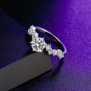 Nhẫn cầu hôn Moissanite 6.5 ly GRA Kann Jewelry giá ưu đãi 1.330.000 VND
