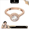 Nhẫn cocktail Swarovski Constella nữ - kim cương trắng, quà Valentine, sinh nhật