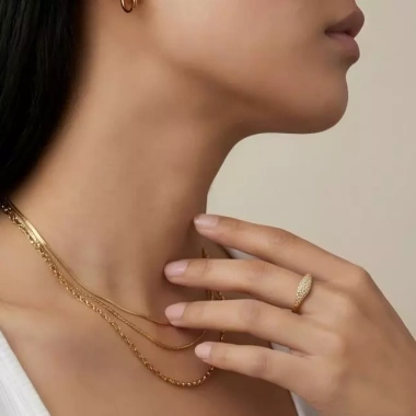 Nhẫn Cube Zirconia sáng bóng - Tinh tế, nhẹ nhàng, giá ưu đãi 427.900 VND - Trang sức hàng ngày