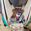 Nhãn dán ba chiều DIOS POR DELANTE Decal phản quang thánh giá & Phật, chịu nước, dùng cho ô tô, xe máy 9