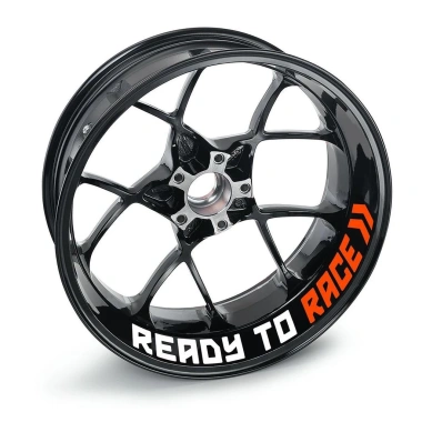 Nhãn dán bánh xe KTM Duke RC390 - phản quang, sẵn sàng race, vành thép, giảm 22%