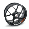 Nhãn dán bánh xe KTM Duke RC390 - phản quang, sẵn sàng race, vành thép, giảm 22% 5