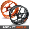 Nhãn dán bánh xe KTM Duke RC390 - phản quang, sẵn sàng race, vành thép, giảm 22% 7