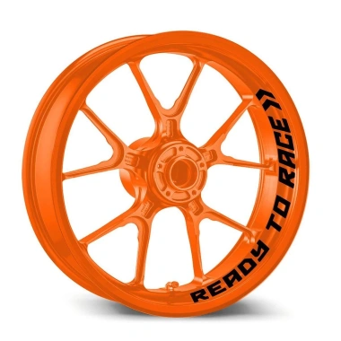 Nhãn dán bánh xe KTM Duke RC390 - phản quang, sẵn sàng race, vành thép, giảm 22%