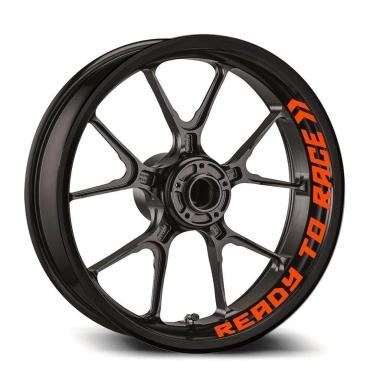 Nhãn dán bánh xe KTM Duke RC390 - phản quang, sẵn sàng race, vành thép, giảm 22%