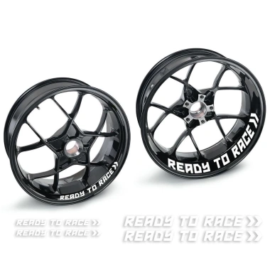Nhãn dán bánh xe KTM Duke RC390 - phản quang, sẵn sàng race, vành thép, giảm 22%