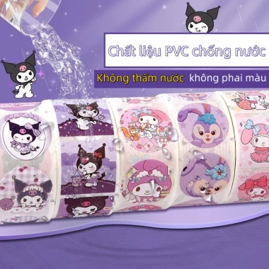 Nhãn Dán Cuộn Hình Hoạt Hình - Trang Trí Sổ Tay Trẻ Em Quà Tết Giá 14.310 VND