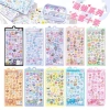 Nhãn dán dập nổi 3D Động vật đầy màu sắc – Bộ 8‑28, chống nước, trang trí vui nhộn cho trẻ em – Giá chỉ 44.317₫ 2