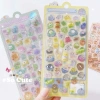 Nhãn dán dập nổi 3D Động vật đầy màu sắc – Bộ 8‑28, chống nước, trang trí vui nhộn cho trẻ em – Giá chỉ 44.317₫ 3