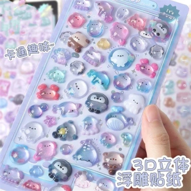 Nhãn dán dập nổi 3D Động vật đầy màu sắc – Bộ 8‑28, chống nước, trang trí vui nhộn cho trẻ em – Giá chỉ 44.317₫ 8 Nhãn dán dập nổi 3D Động vật đầy màu sắc – Bộ 8‑28, chống nước, trang trí vui nhộn cho trẻ em – Giá chỉ 44.317₫ 8