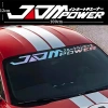 Nhãn dán JDMPOWER phản quang, chống nước - kính chắn gió Honda, Mitsubishi - 72.544₫