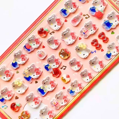 Nhãn dán KT nổi 3D STI105 - Dán quà tặng, sổ scrapbook, bullet, giá 14.000 VND