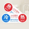 Nhãn dán logo Acrylic nước nóng lạnh: Phòng tắm, vòi, công tắc, khách sạn, giá 40.556₫ 7