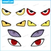 Nhãn dán mắt quỷ 3D cho xe máy - Đèn ngủ phong cách, trang trí phía trước, giá ưu đãi 32.140₫ 4