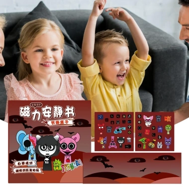 Nhãn Dán Sách Sprunki Tính Yên Tĩnh, Tái Sử Dụng, Hoạt Hình Bận Rộn, Trò Chơi Điện Tử Ngoại Vi - 61.600₫