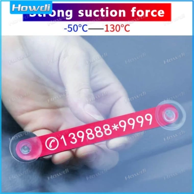 Nhãn dán thẻ số điện thoại, thẻ đỗ xe ô tô tạm thời - Giá 59.950₫, hút nhanh, dán bền 3