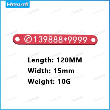 Nhãn dán thẻ số điện thoại, thẻ đỗ xe ô tô tạm thời - Giá 59.950₫, hút nhanh, dán bền 5