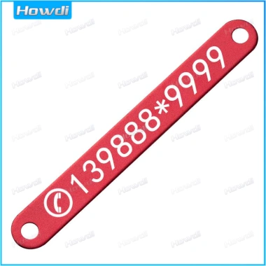 Nhãn dán thẻ số điện thoại, thẻ đỗ xe ô tô tạm thời - Giá 59.950₫, hút nhanh, dán bền 7