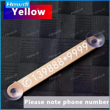 Nhãn dán thẻ số điện thoại, thẻ đỗ xe ô tô tạm thời - Giá 59.950₫, hút nhanh, dán bền 10