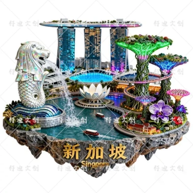 Nhãn dán tủ lạnh dập nổi 3D kim loại Singapore – Quà lưu niệm du lịch thời trang, sáng tạo văn hoá 10 Nhãn dán tủ lạnh dập nổi 3D kim loại Singapore – Quà lưu niệm du lịch thời trang, sáng tạo văn hoá 10