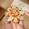 Nhãn dán từ tính NLINNI năm mới - Nam châm tủ lạnh xoay hoạt hình Thần Tài sáng tạo, dễ thương, giá ưu đãi 190.300₫