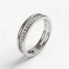 Nhẫn Dana phong cách nữ hai lớp Zirconia sang trọng, vàng óng ánh - Giá ưu đãi 427.900 2