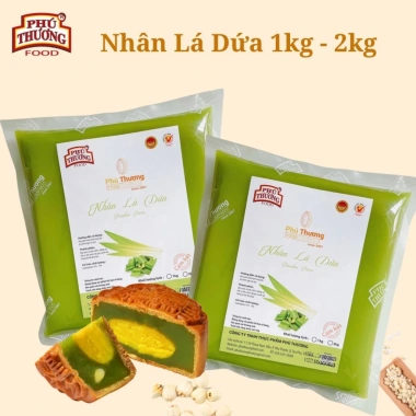 Nhân đậu xanh lá dứa Phú Thương ít ngọt - Giá ưu đãi 72.000 đồng, chất lượng cao