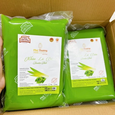Nhân đậu xanh lá dứa Phú Thương ít ngọt - Giá ưu đãi 72.000 đồng, chất lượng cao